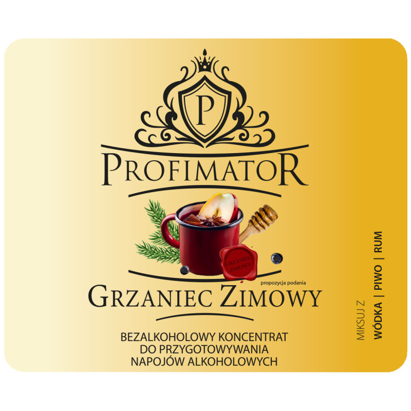 Bezalkoholowy koncentrat GRZANIEC ZIMOWY 300ml PROFIMATOR