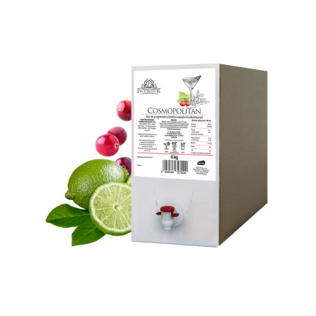 Baza do drinków i bezalkoholowych koktajli COSMOPOLITAN box 6kg