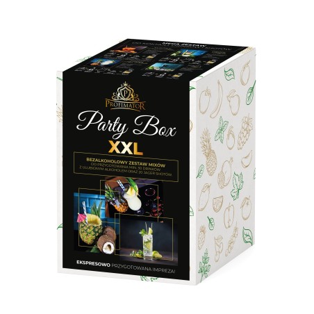 ZESTAW BARMAŃSKI DO DRINKÓW PARTY BOX XXL 4x300ml PROFIMATOR