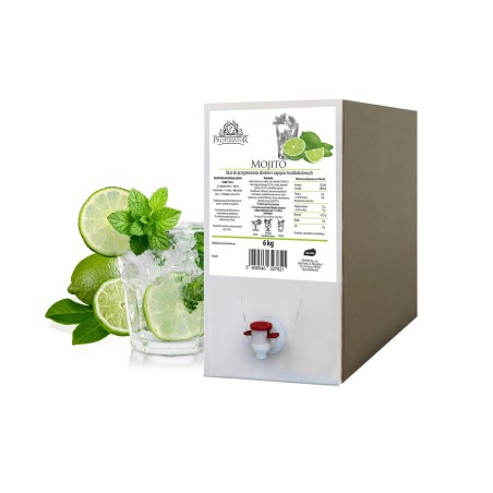 Baza do drinków i bezalkoholowych koktajli MOJITO box 6kg
