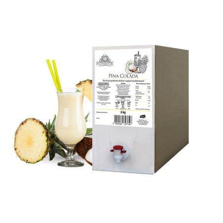 Baza do drinków i bezalkoholowych koktajli PINACOLADA box 6kg