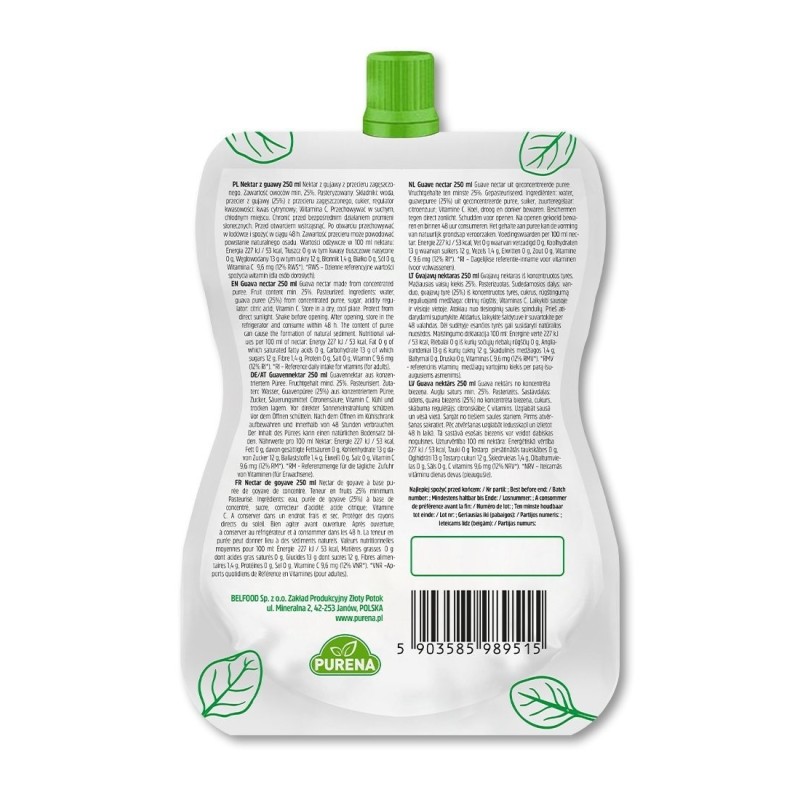 Nektar z guawy 250ml x 10sztuk