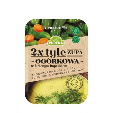 Zupa ogórkowa zagęszczona 350g na 2 porcje zupy