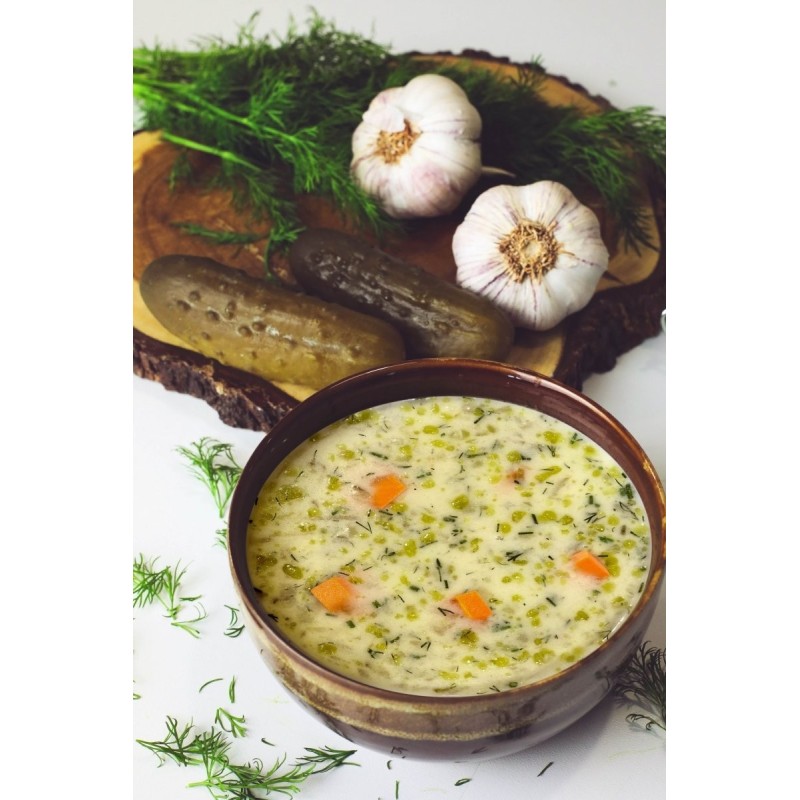 Zupa ogórkowa zagęszczona 350g na 2 porcje zupy