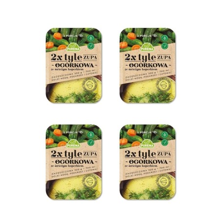 Zupa ogórkowa zagęszczona 350g x 4szt