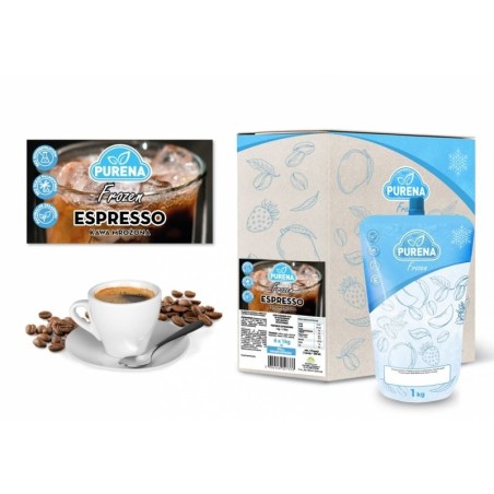 Baza do kawy mrożonej FROZEN COFFEE oraz lodów ESPRESSO PURENA 1kg