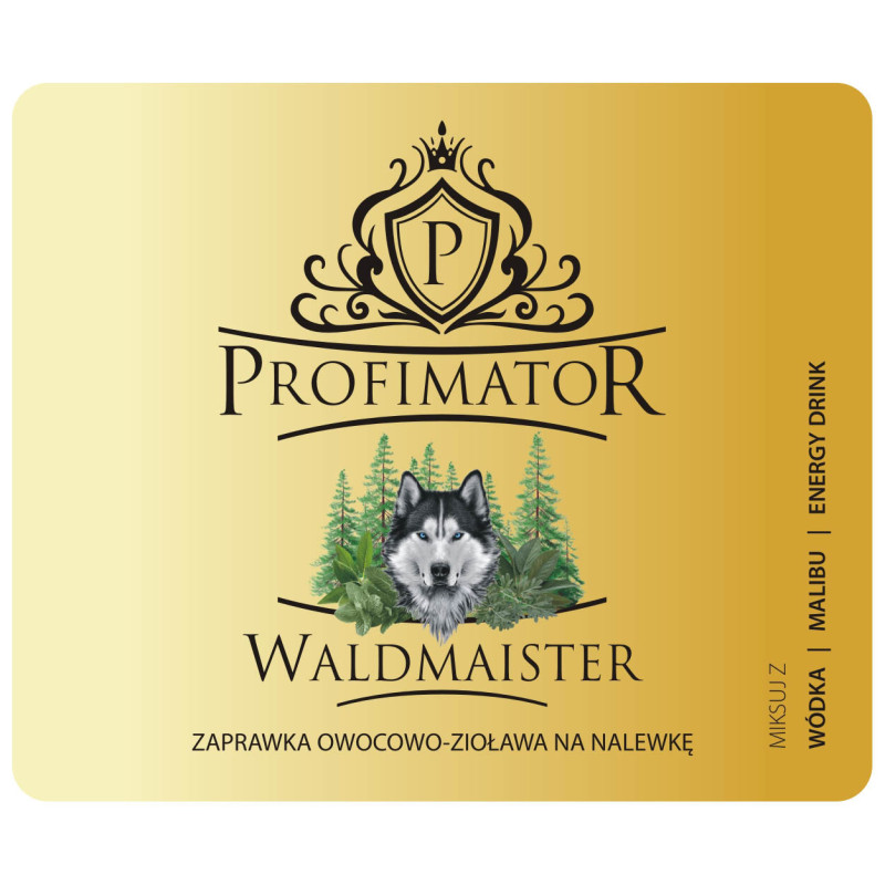 Bezalkoholowy koncentrat WALDMAISTER 300ml PROFIMATOR