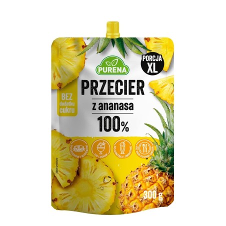 Przecier (mus) owocowy 100% z ananasa 300g