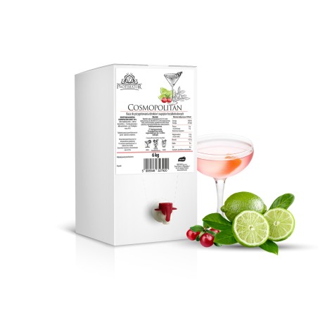 Baza do drinków i bezalkoholowych koktajli COSMOPOLITAN box 6kg