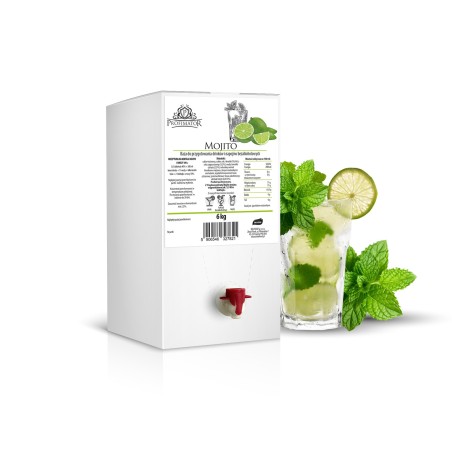 Baza do drinków i bezalkoholowych koktajli MOJITO box 6kg
