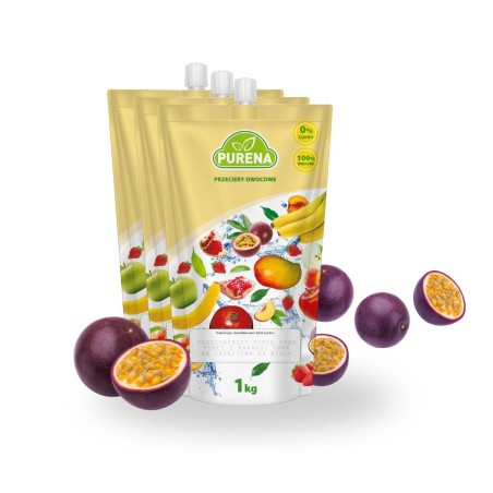 Pulpa (puree) 100% z marakui 3x1kg