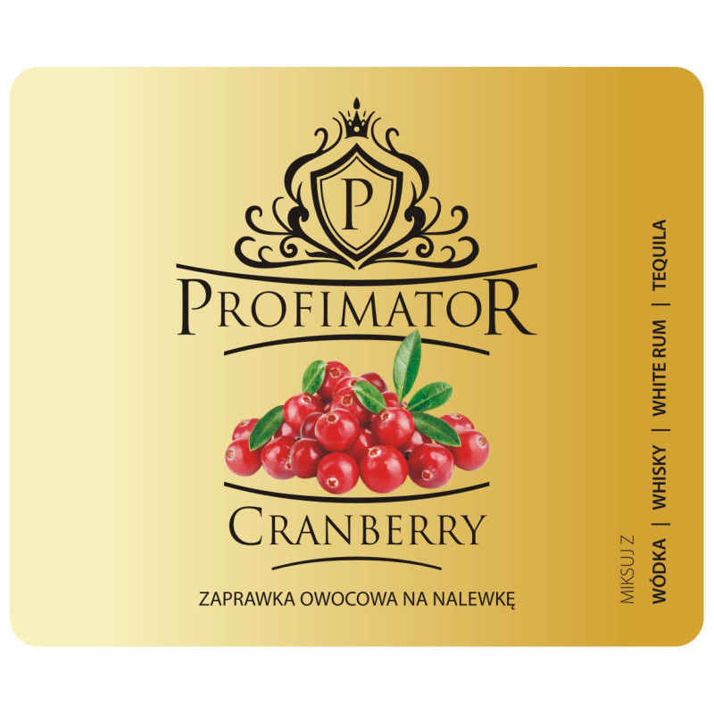 Bezalkoholowy koncentrat ŻURAWINA 300ml PROFIMATOR