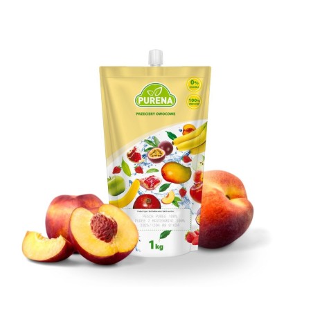 Pulpa (puree) 100% z brzoskwini 1kg