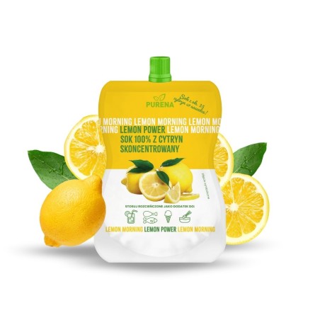 Lemon Power skoncentrowany sok cytrynowy 100% Purena