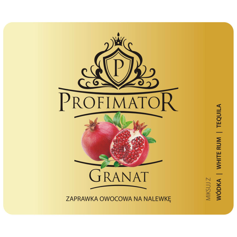 Bezalkoholowy koncentrat GRANAT 300 ml PROFIMATOR
