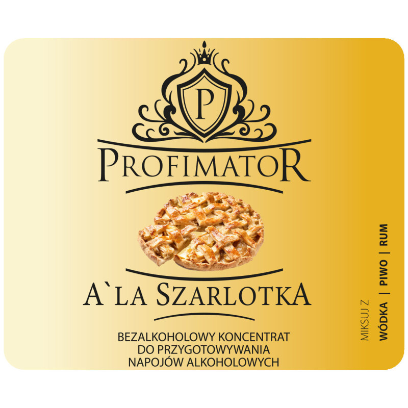 Bezalkoholowy koncentrat A'LA SZARLOTKA 300ml PROFIMATOR