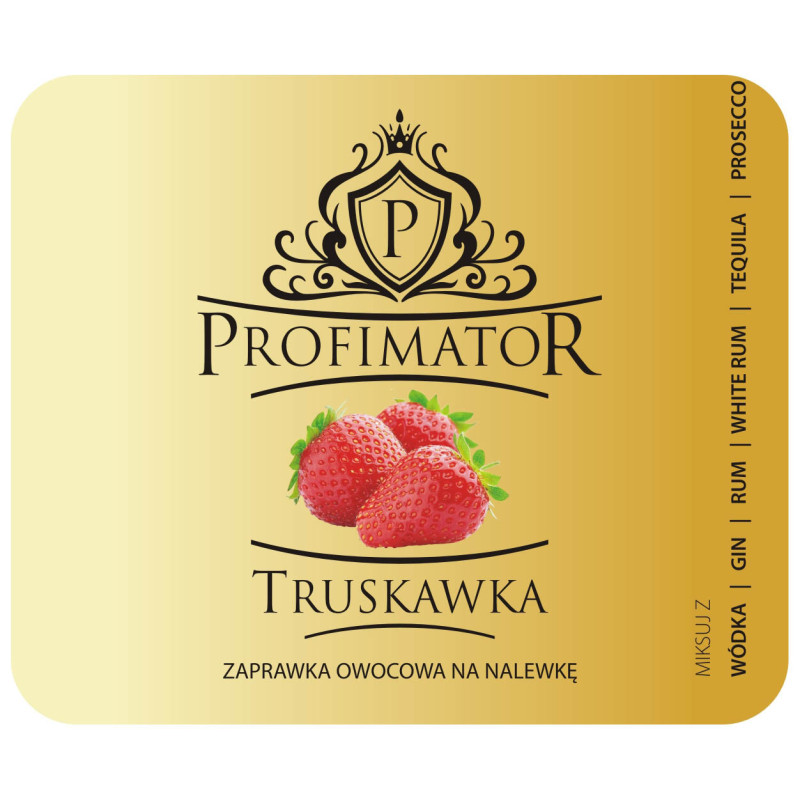 Bezalkoholowy koncentrat TRUSKAWKA 300 ml PROFIMATOR