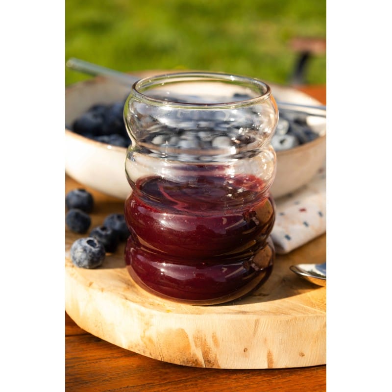 Borówka amerykańska 100% przecier mus bez cukru PURENA 300 g x 10 sztuk