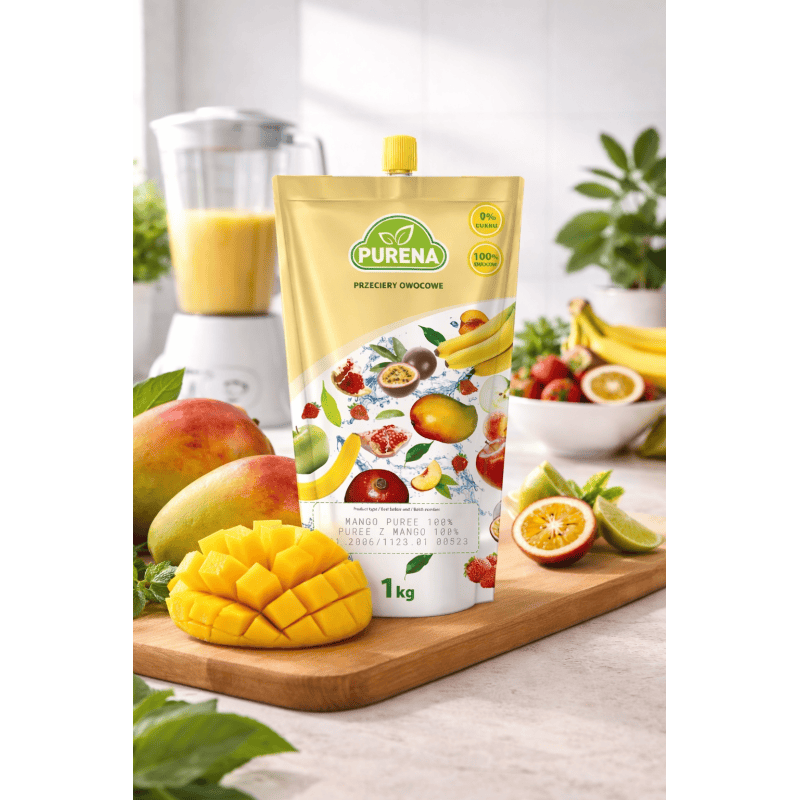 Pulpa (puree) 100% z mango 3x1kg
