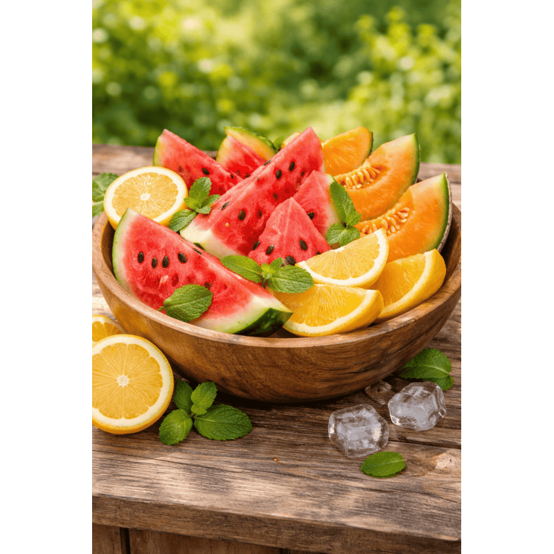 Lemoniada arbuz-cytryna-melon koncentrat 1 kg na 6 L