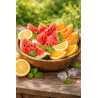 Lemoniada arbuz-cytryna-melon koncentrat 1 kg na 6 L