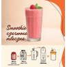 Smoothie czerwone 100% owoców baza do smoothie, lodów i muesli 250 ml 5 porcji