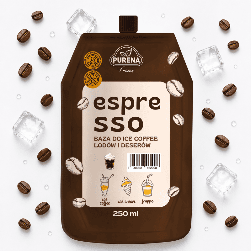 Espresso baza do kawy mrożonej 250 ml na 8 porcji