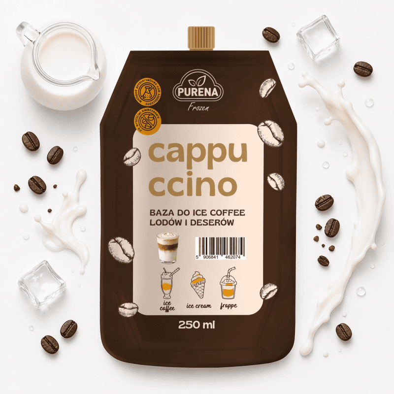 Cappuccino baza do kawy mrożonej 250 ml na 8 porcji