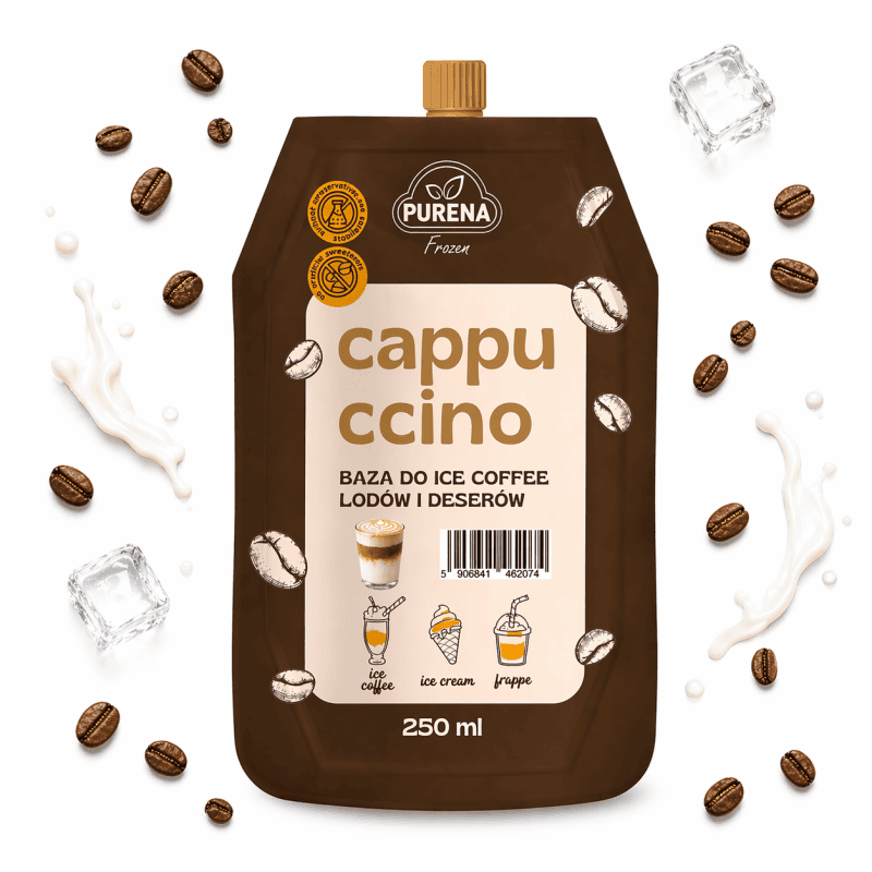 Cappuccino baza do kawy mrożonej 250 ml na 8 porcji