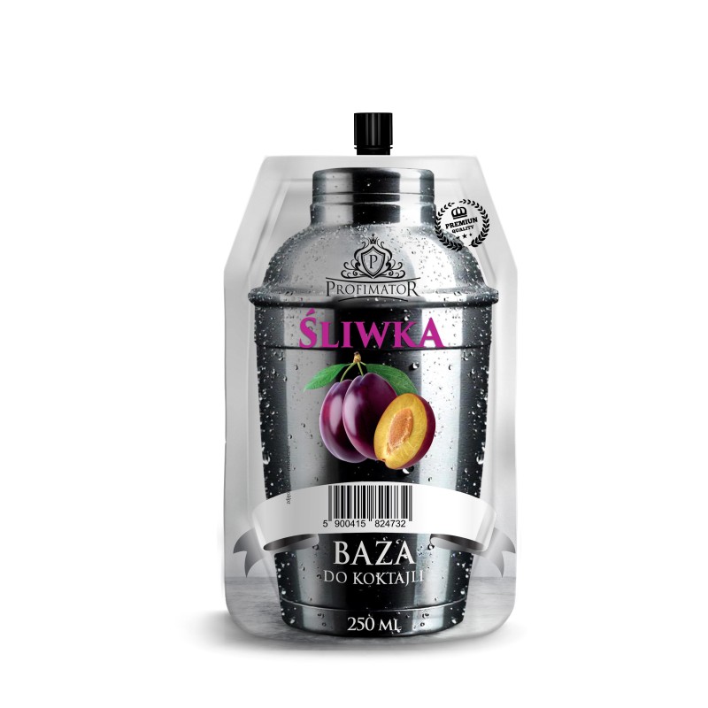 Syrop barmański baza do drinków koncentrat Profimator ŚLIWKA 250 ml