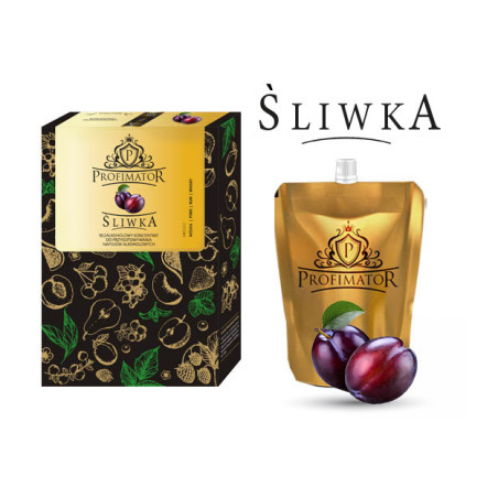 Bezalkoholowy koncentrat ŚLIWKA 300 ml PROFIMATOR