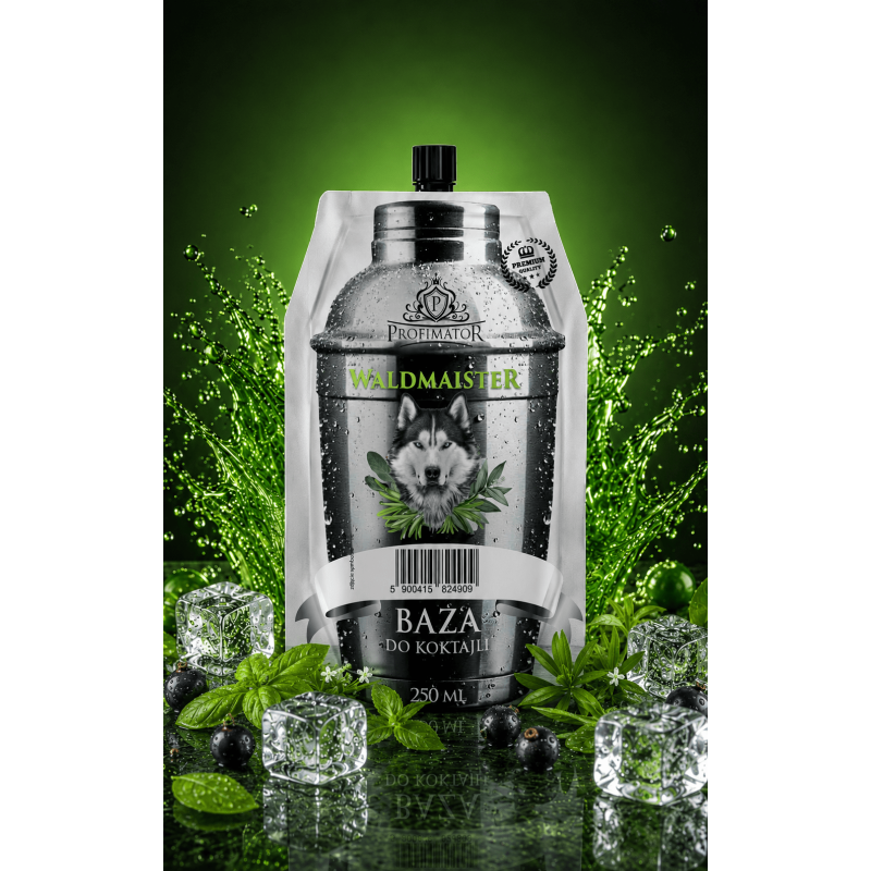 Syrop barmański baza do drinków koncentrat Profimator WALDMAISTER 250 ml