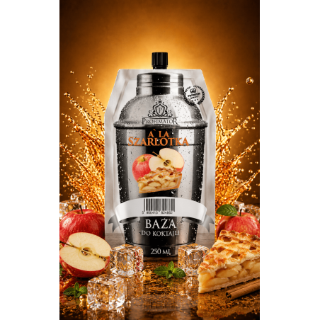 Syrop barmański baza do drinków koncentrat Profimator SZARLOTKA 250 ml
