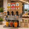 Lemoniada arbuz-cytryna-melon z kranikiem 3 L