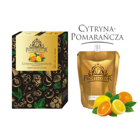 Bezalkoholowy koncentrat CYTRYNA-POMARAŃCZA 300ml PROFIMATOR