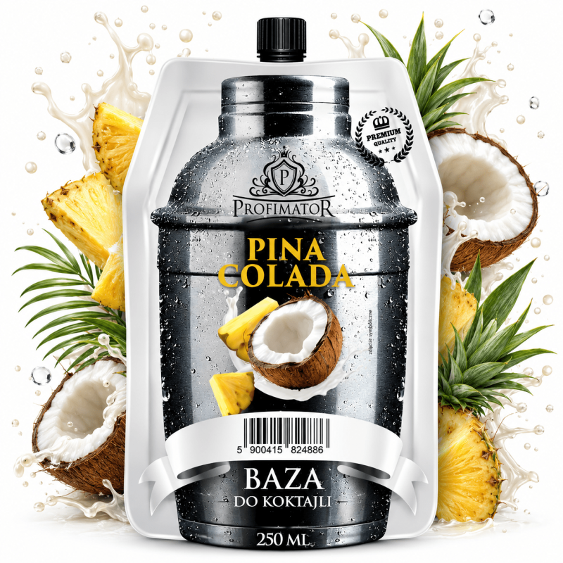 Syrop barmański baza do drinków koncentrat Profimator PINA COLADA 250 ml