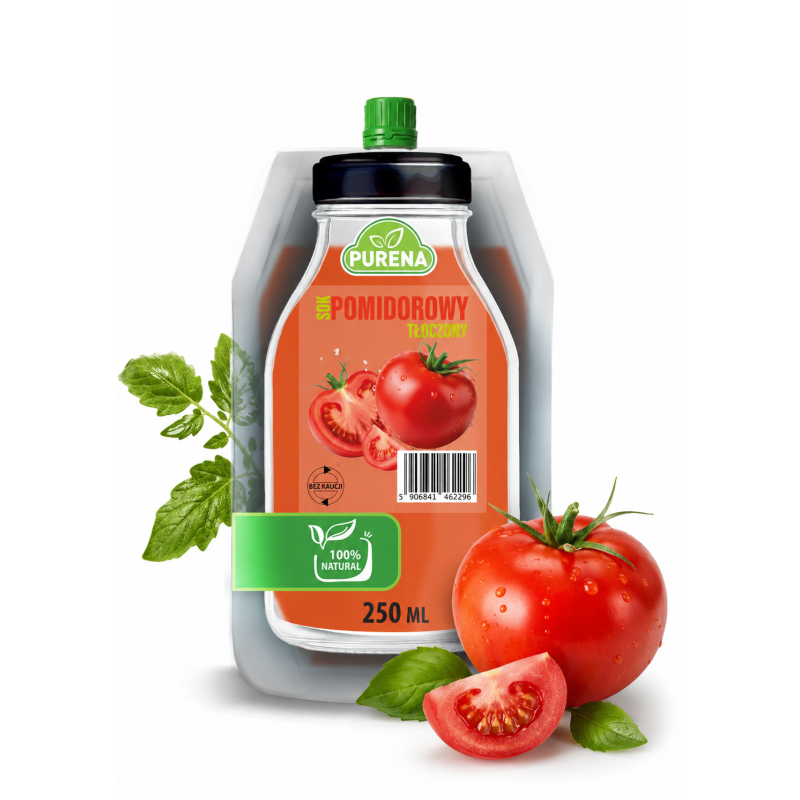 Sok pomidorowy 100% bezpośrednio tłoczony naturalny 250 ml NFC