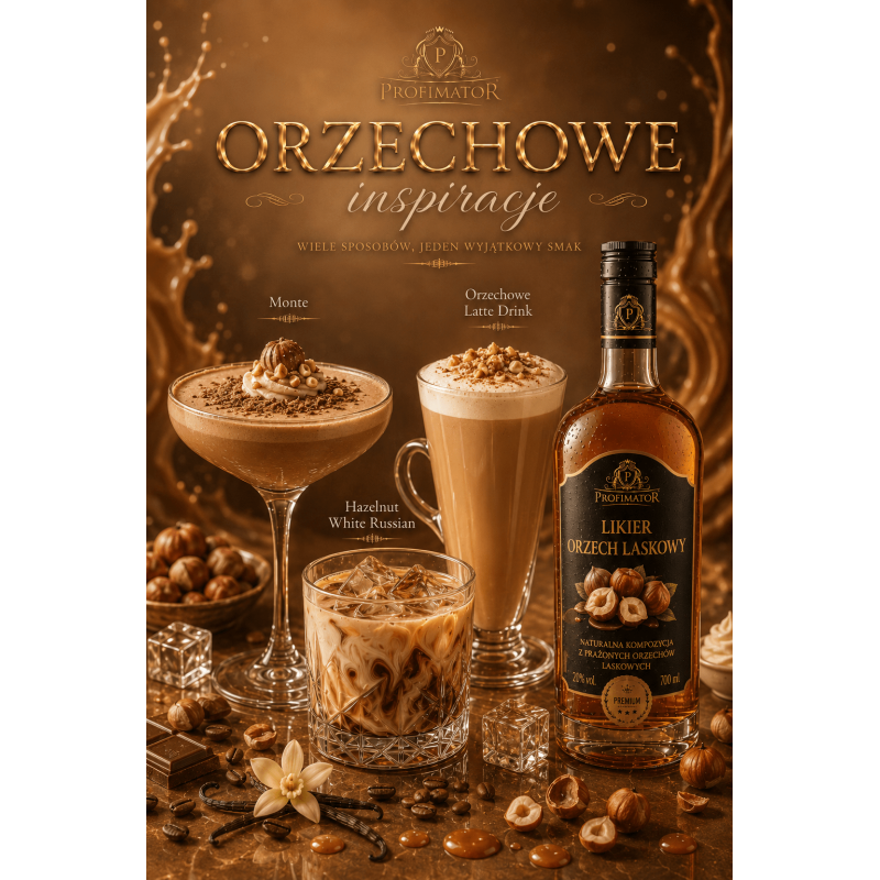 Syrop barmański baza koncentrat Profimator ORZECH LASKOWY 250 ml