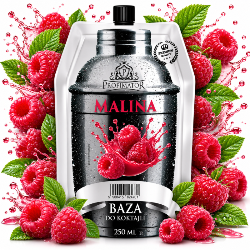 Syrop barmański baza koncentrat Profimator MALINA 250 ml