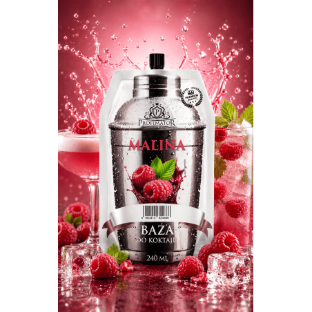Syrop barmański baza koncentrat Profimator MALINA 250 ml