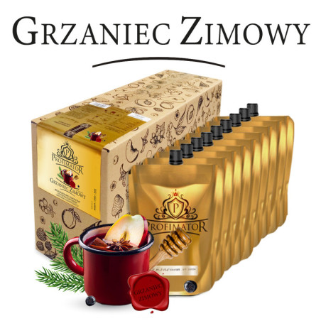 Bezalkoholowy koncentrat GRZANIEC ZIMOWY BOX 9x300ml PROFIMATOR
