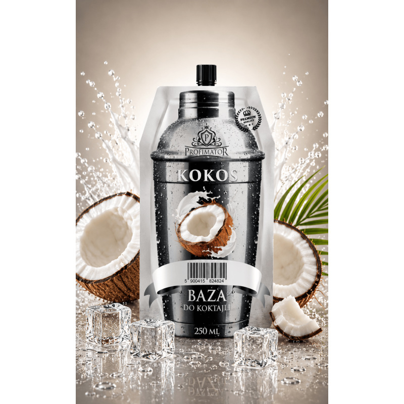 Syrop barmański baza koncentrat Profimator KOKOS 250 ml