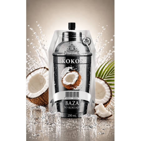 Syrop barmański baza koncentrat Profimator KOKOS 250 ml