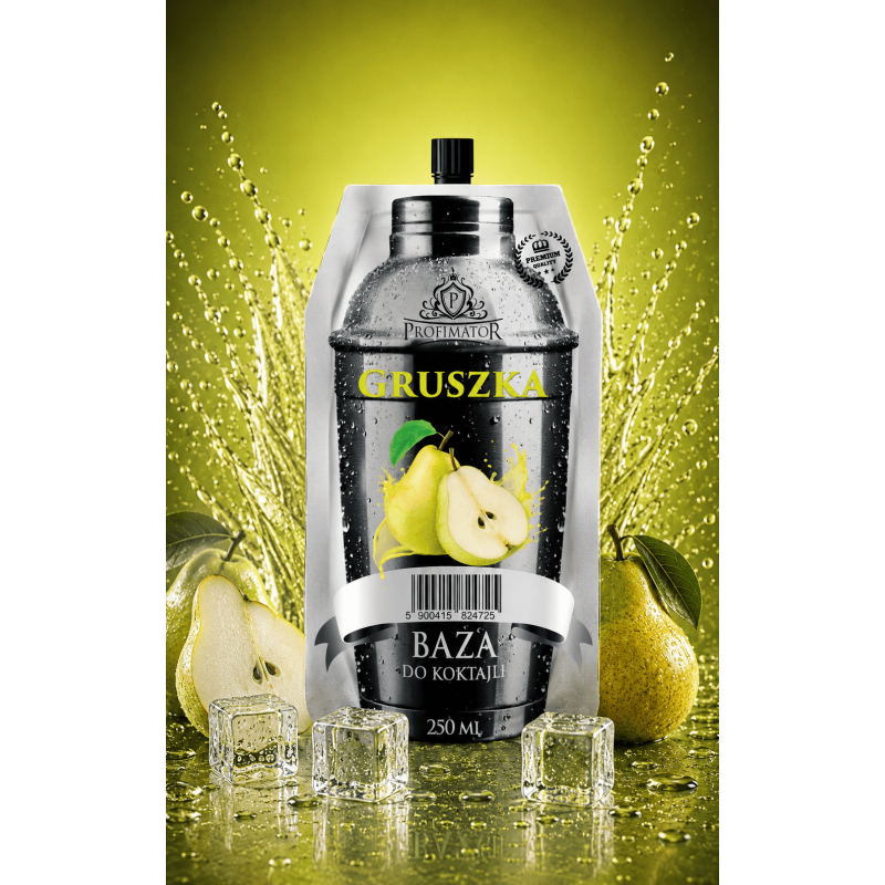Syrop barmański baza koncentrat Profimator GRUSZKA 250 ml