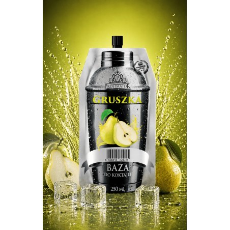 Syrop barmański baza koncentrat Profimator GRUSZKA 250 ml