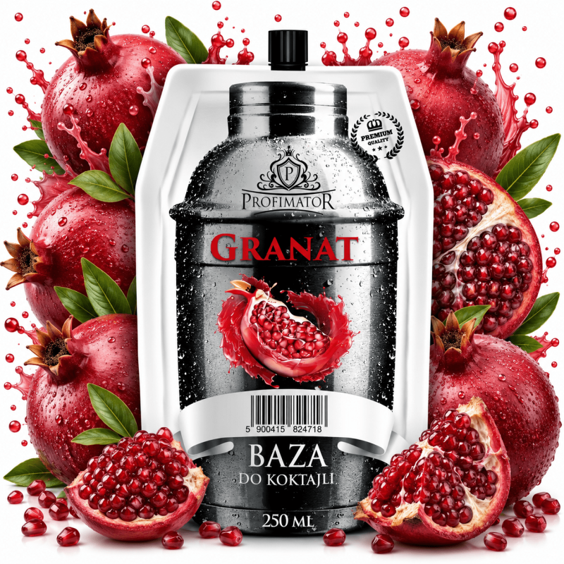 Syrop barmański baza koncentrat Profimator GRANAT 250 ml