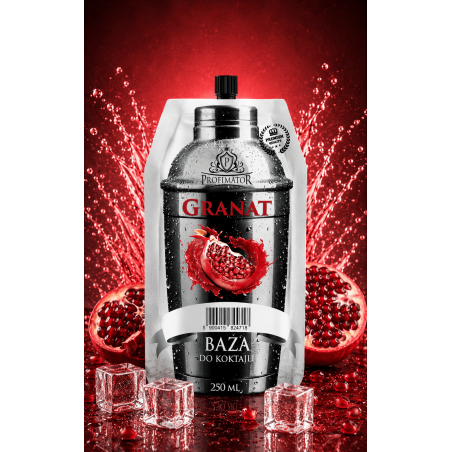 Syrop barmański baza koncentrat Profimator GRANAT 250 ml