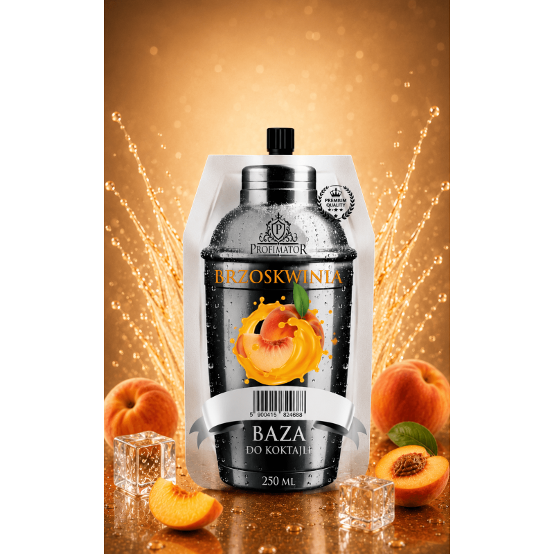 Syrop barmański baza koncentrat Profimator BRZOSKWINIA 250 ml