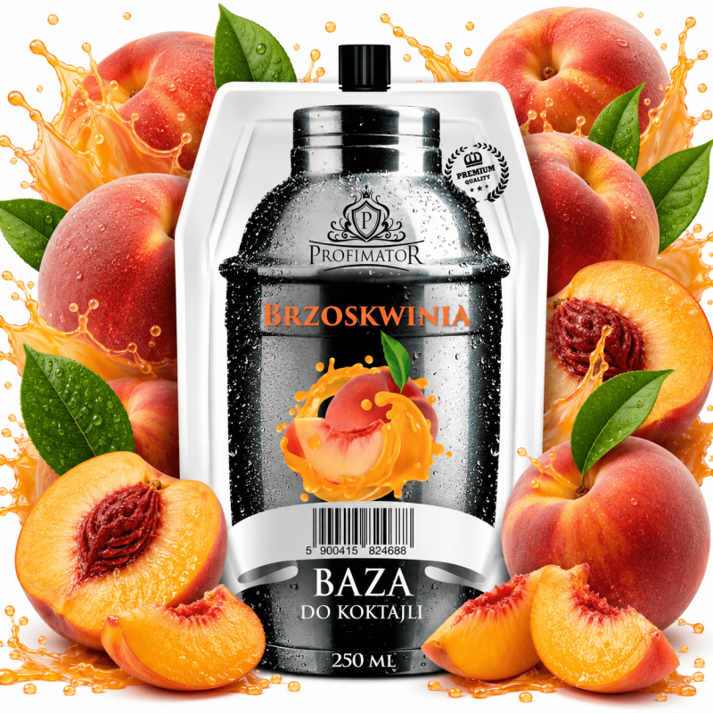 Syrop barmański baza koncentrat Profimator BRZOSKWINIA 250 ml