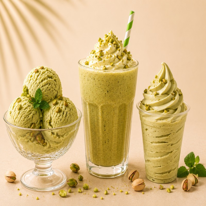 Pistacja baza do slushy lodów koktajl moktajl PURENA 250 ml na 8 porcji